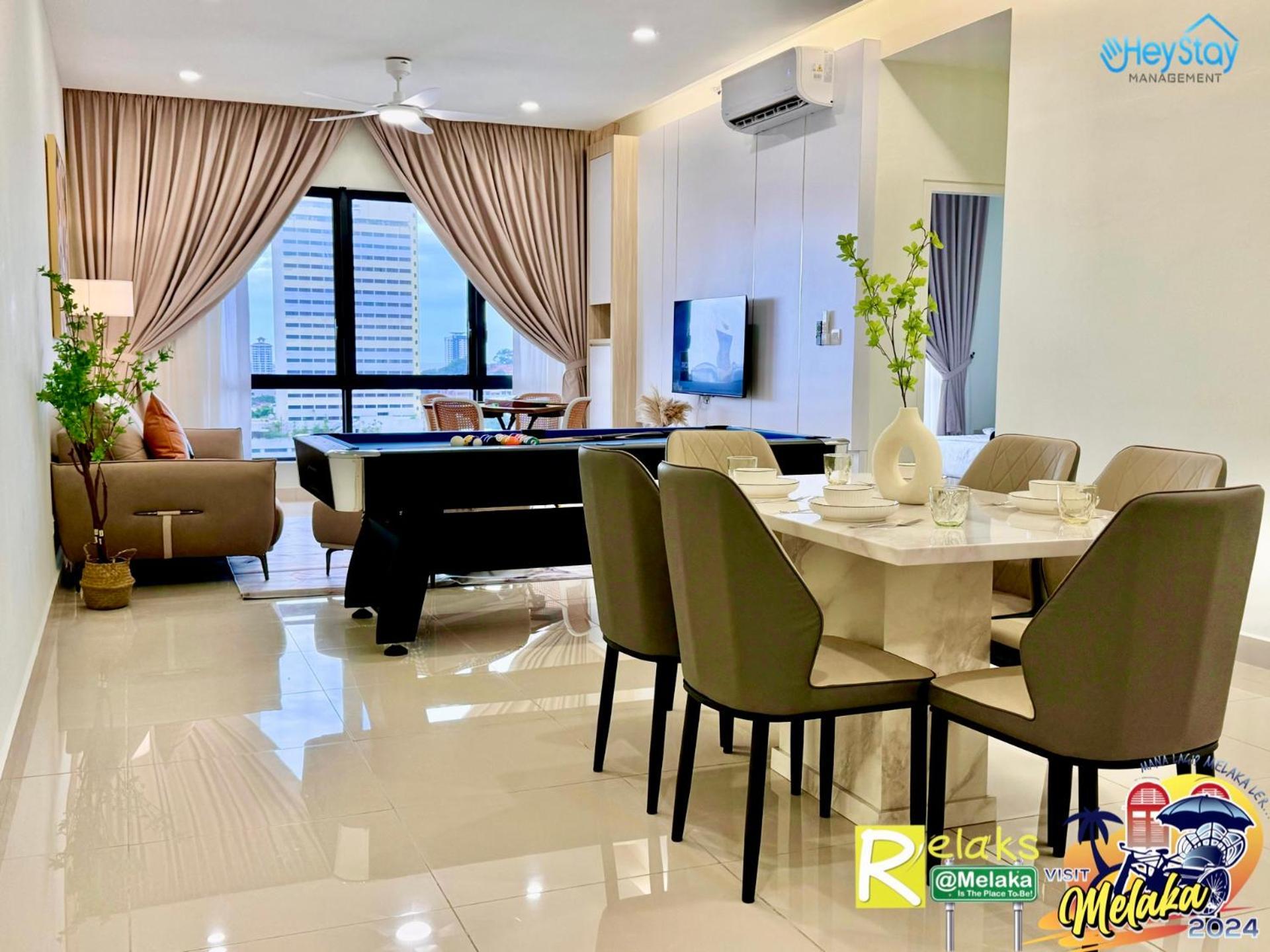 The Apple Residence By Heystay Management Malacca Kültér fotó